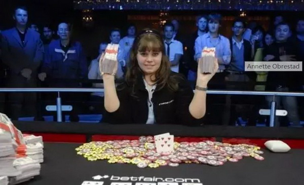 WSOP最年轻女冠军Annette Obrestad