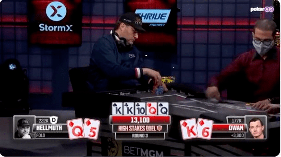 Phil Hellmuth vs 毒王，上演惊天弃牌丢掉葫芦