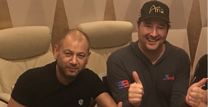 Hellmuth & Yong约定单挑局，每场 $100K，共五场