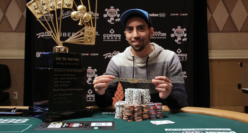 Elior Sion成为2017 WSOP扑克玩家锦标赛冠军