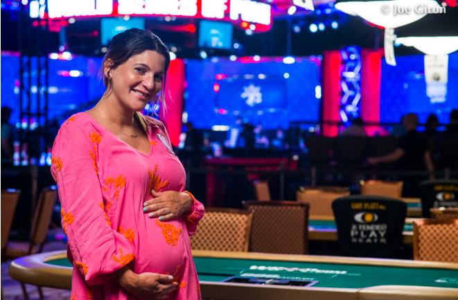 Natasha Mercier身怀六甲仍在WSOP赛场