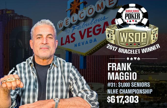 WSOP赛讯：Frank Maggio元老赛摘桂