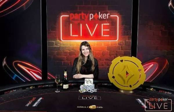 美女牌手夺得Party Poker现场百万赛主赛事冠军