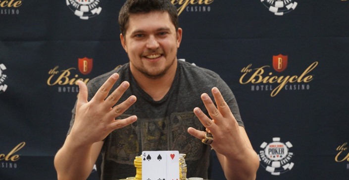 Valentin Vornicu斩获第九个WSOPC冠军头衔