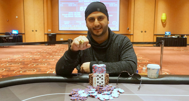 Alex Aqel首获WSOP巡回赛金戒指