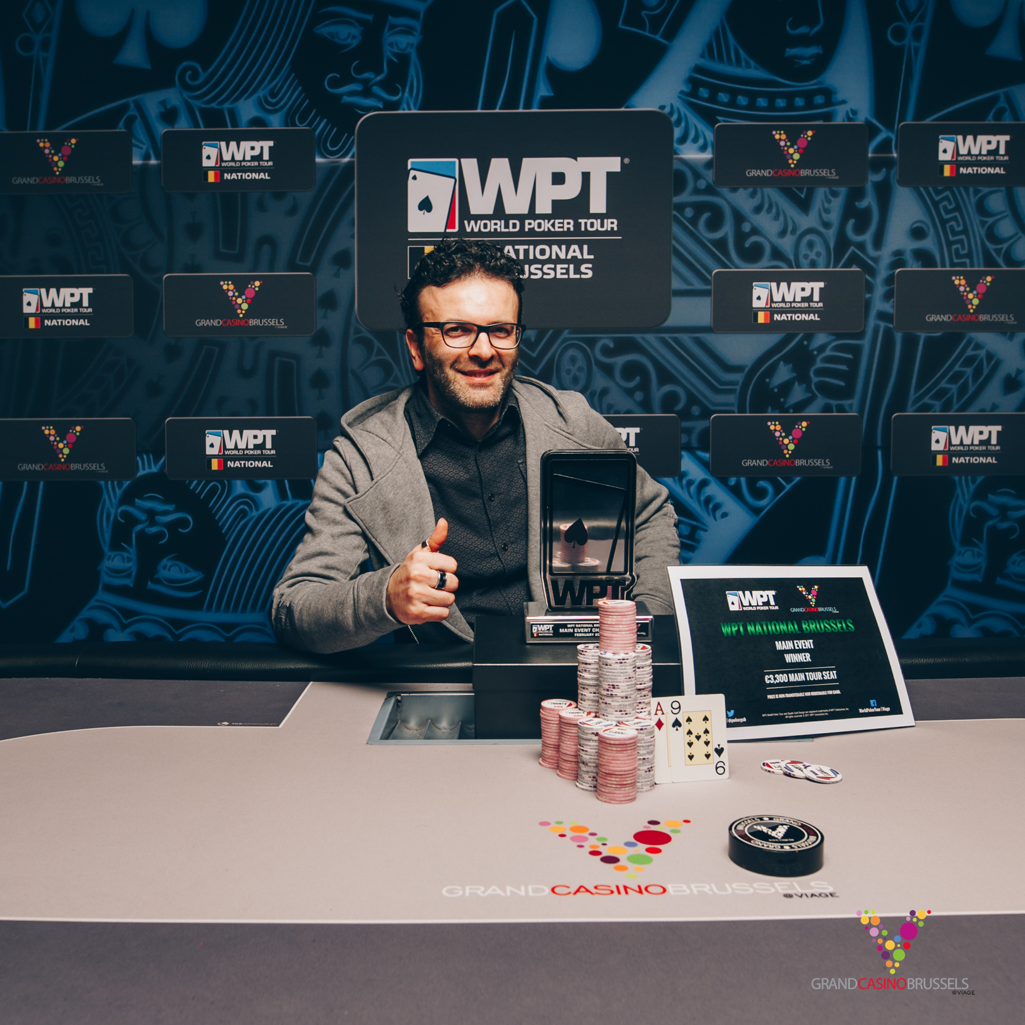 Sergio Castelluccio赢得WPT国家站布鲁塞尔主赛事冠军