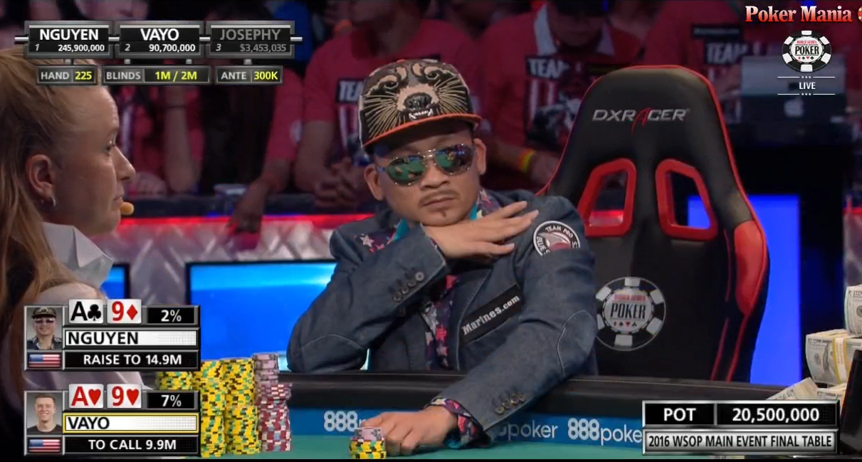 2016WSOP经典牌局分析 - 1