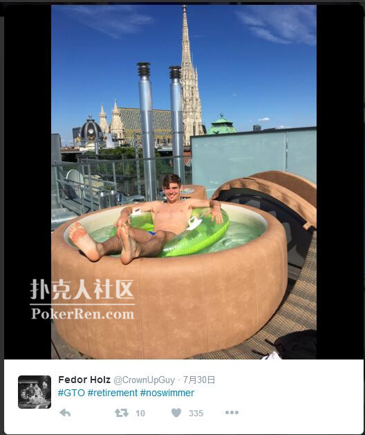 退休后的Fedor Holz原来过起了这样的生活