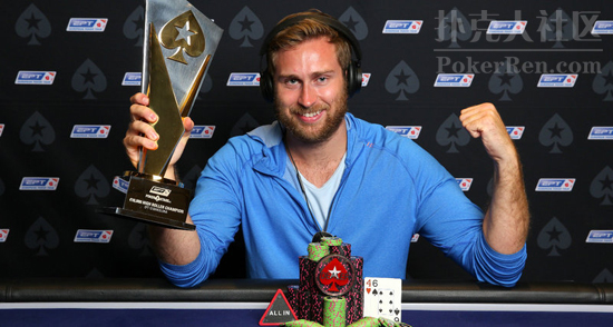 ​Connor Drinan赢得2016 EPT巴塞罗那站10300美元买入豪客赛冠军
