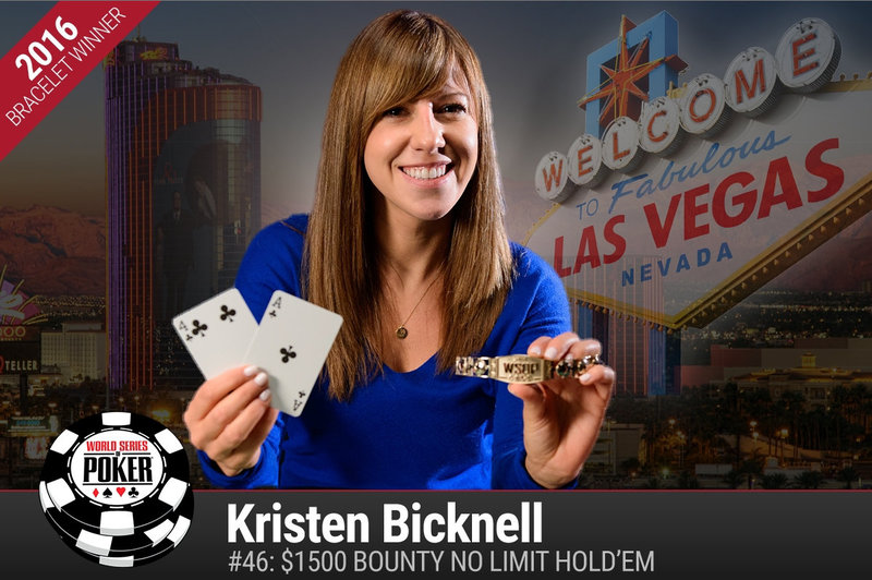 WSOP快讯： 2016WSOP金手链第一位女性得主出炉