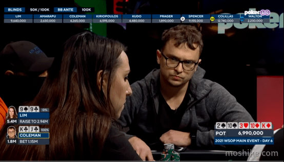 WSOP主赛的全下诈唬